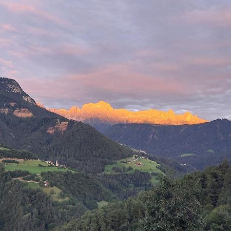 Wohnung Schlern Heigler Hof Collepietra  Bagian luar foto