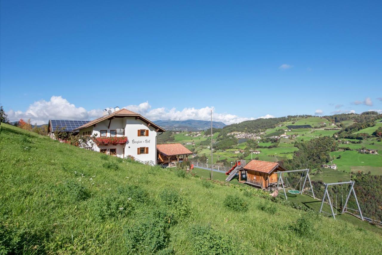 Wohnung Schlern Heigler Hof Collepietra  Bagian luar foto