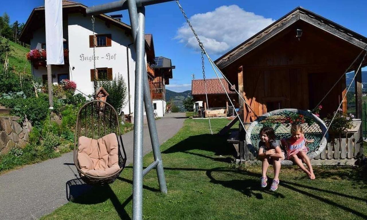Wohnung Schlern Heigler Hof Collepietra  Bagian luar foto