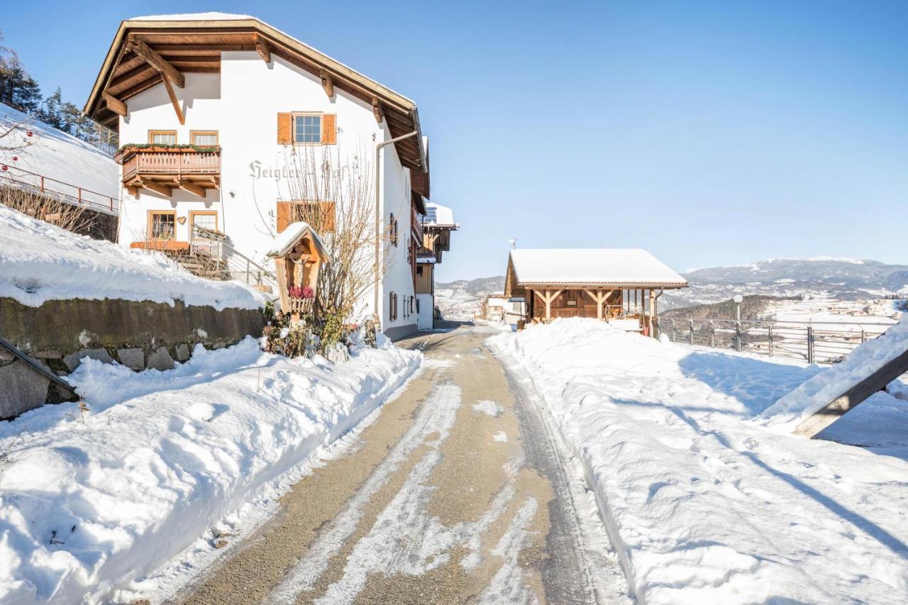 Wohnung Schlern Heigler Hof Collepietra  Bagian luar foto