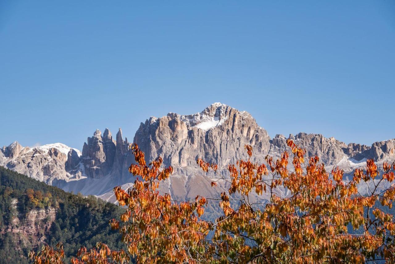 Wohnung Schlern Heigler Hof Collepietra  Bagian luar foto