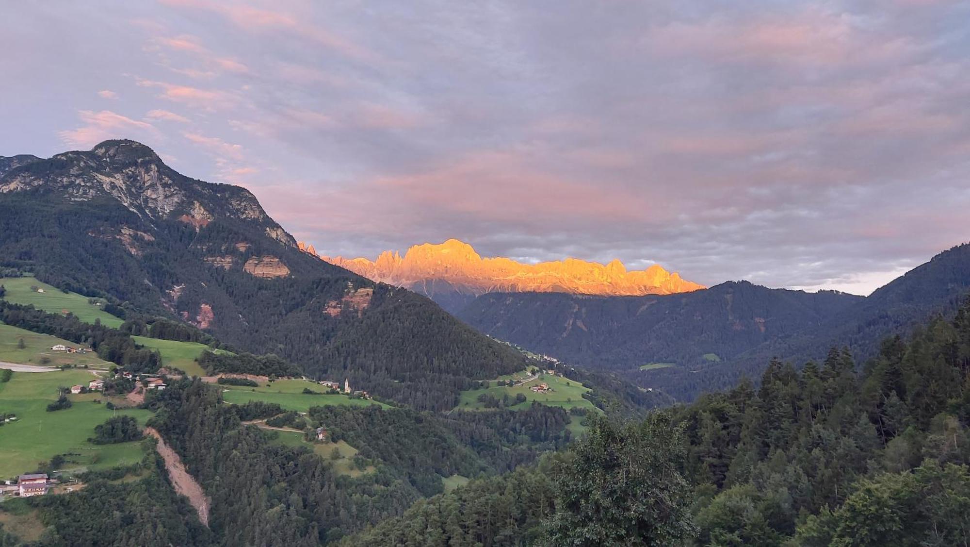 Wohnung Schlern Heigler Hof Collepietra  Bagian luar foto